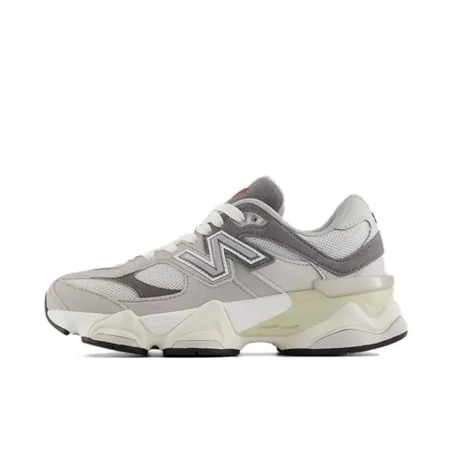 NEW BALANCE 9060 Rain Cloud Women's Neutral Suede & Mesh Sneakers - ABZORB Cushioning, Rubber Sole, Casual Trendy, Sporty Chic, Cloud Aesthetic, Neutral Fit, Breathable Casual Walking Trainer