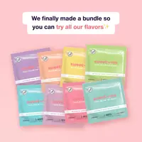 SWEETUMS Sweetums Flavored Wipes Sample Pack pH Balanced 24 Individually Wrapped Scented Gynecologist Tested Dermatologist Tested - Feminine Hygiene Products Mint