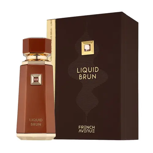 Fragrance World Liquid Brun Eau de Parfum Spray - 3.4 Oz Alcohol-Base Fragrance for Men, Single Bottle Men's Perfume Ideal for Spray on Skin