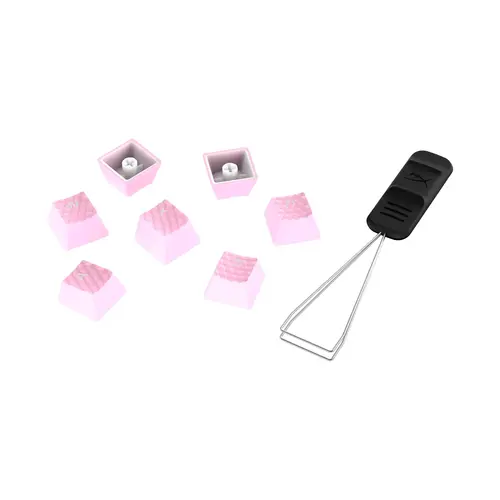 HyperX Rubber Keycaps, 19 Keycaps Included, Light Shine-Through Design for Cherry MX Steam Style Gaming Keyboards, Ideal for Games, Cherry Mx Steam Style Keyboards
