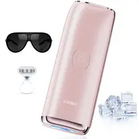 KESILY by OVUTEK Laser Hair Removal IPL for Women and Men, Sapphire Ice-Cooling, Nearly Painless and Permanent Hair Removal Device at Home Comfort