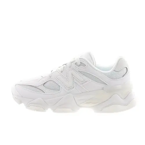 New Balance 9060 Reflection White Grey Women’s & Youth Trending Girl Shoes, New Balances, Comfy Daily Athletic Training Sneakers, Closed-Toe Sports Footwear