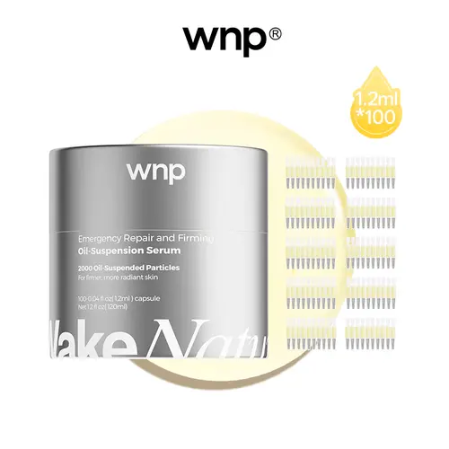 [WNP Official] WNP Emergency Repair Oil-Suspension Serum 1.2ml*100- 3% Squalane, Vegan & Paraben-Free, For All Skin Types, Fast Repair & Sensitive Skin Friendly Skincare Comfort