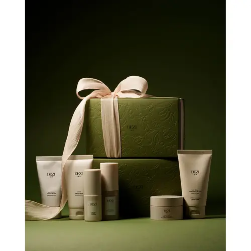 Dezi Skin The Discovery Skincare Kit - Detox Cleansing Balm, Squeeze Lotion for Daily Skin Care, Vitamin C