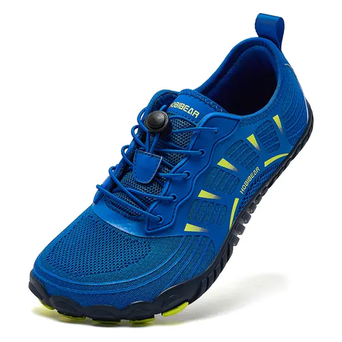 HOBIBEAR Men's & Women's Barefoot Minimalist Running Shoes - 0-Drop Sole, Synthetic Material, Slip-On, Flexible Toe, Machine Washable, All-Seasons Athletic Gym Footwear, Athletic Shoes,summerwins,father'sdaygifts