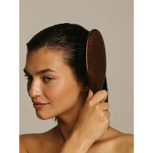 Bur Bur Mermaid Brush - Wet Detangling Brush with Flexible Nylon Bristles