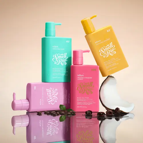 New！Sttes 02 (Original 602) Body Lotion, 250ml/8.45 fl oz – Caramel Vanilla Gourmand Scent – Deep Moisturizing, Fast-Absorbing, Non-Greasy – For Dry Skin, Women & Men, Jasmine, Moisturizer, Plant, Radiance, Smooth