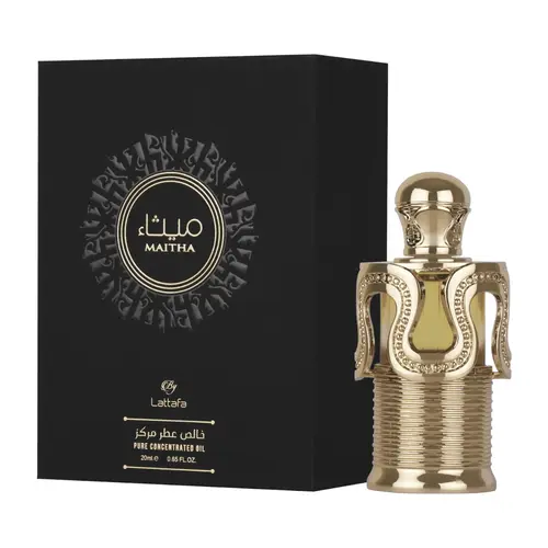 Lattafa | Maitha | Womens Fragrance - Concentrated Oil | 20ML - 0.34OZ | Eau De Parfum | Vanilla, caramel, sweet
