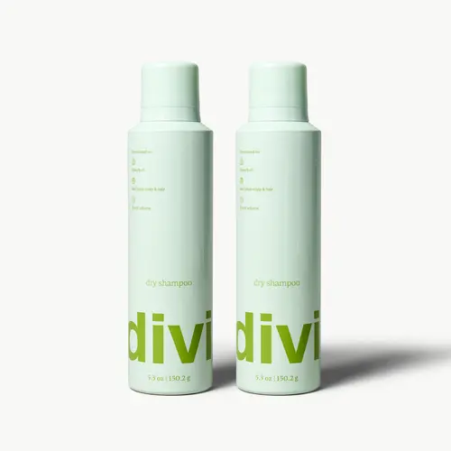 Dry Shampoo Duo for Oily Scalp & Fine Hair, Talc-Free, 2 x 5.3 oz | Divi