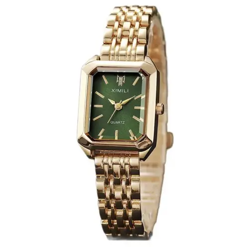 Women's Luxury Elegant Retro Quartz Wristwatch - Casual Trendy Stylish Waterproof Adjustable-Fit Fashion Accessory, Ideal for Parties & Daily Wear, Perfect Christmas Birthday Anniversary Date Night Gift, Casual Trendy Wristwatch