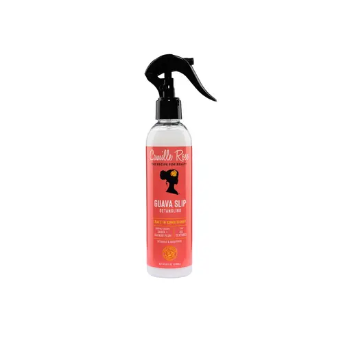 Camille Rose Guava Slip Leave-In Conditioner, 8 oz, Lightweight, Hydrating & Detangling
