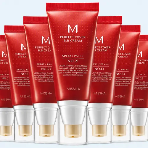 [Missha] Perfect Cover BB Cream SPF 42 PA+++ - Smooth Blend Coverage Hydrating Foundation for All-Day Moisture