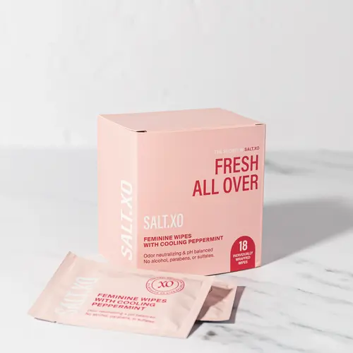 Salt.Xo Fresh All Over Feminine Mint Wipes