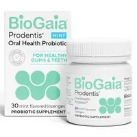 BioGaia Prodentis | Oral Probiotics | Promotes Healthy Gums & Teeth | Defends Against Bad Breath & Dental Problems | Improves Oral Health | Mint Flavored | 30 Dental Probiotic Lozenges
