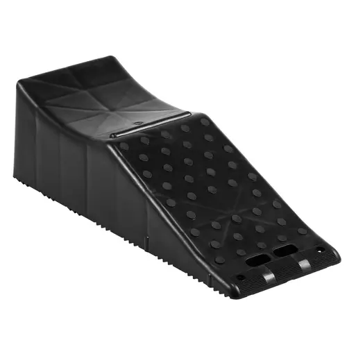 【toolupgrade】 Vehicle Ramp, Single Unit Auto Service Ramp, 20000 lbs/9 ton Load Limit, 5.5" Elevation Auto Ramp, Robust Tire Ramp for Routine Car Care and Vehicle Upkeep, Portable, Tire Replacement