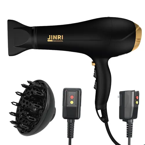 2000W Professional Tourmaline Hair Dryer,Negative Ionic Salon Hair Blow Dryer, AC Motor Light Weight Low Noise Hair Dryers with Diffuser & Concentrator tiktokshopbacktoschool,back to school,back to school haul