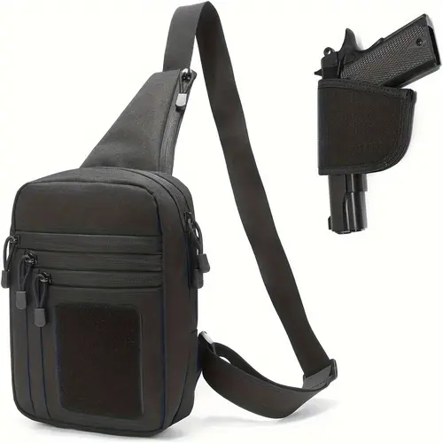 Unisex Adjustable Sports & Outdoor Gym Bag Shoulder-Chest Strap, Everyday Hidden Carrying Accessory