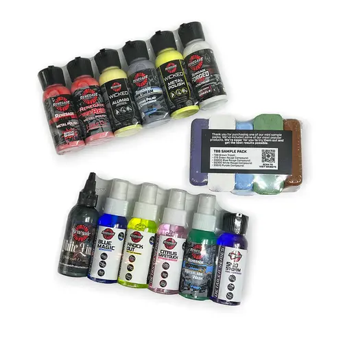 Renegade Products Sample Packs – Try Our Best-Selling Polishes, Cleaners, Waxes & Air Fresheners