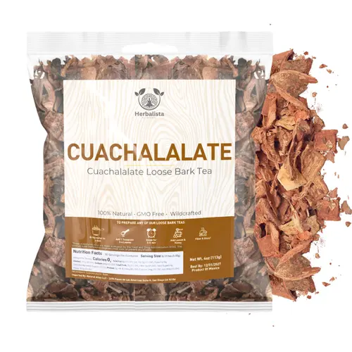 Herbalista - Cuachalalate Bark Herbal Tea - Juliana Adstringens - Mexican Cuachalala Tea | All-Natural Loose Leaf | Non-GMO Mexican Herbal Tea Handcrafted by Nature
