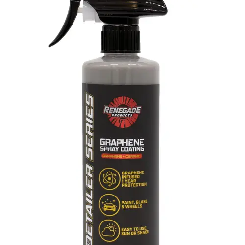 Renegade Products Graphene + Ceramic Spray Coating for Cars – 1 Year Paint Protection, UV & Water Spot Resistance – 16oz