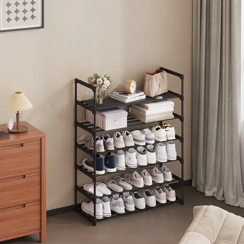 UDEAR 6 Tier Shoe Rack, Shoe Shelf for Entryway, Shoe Storage Rack