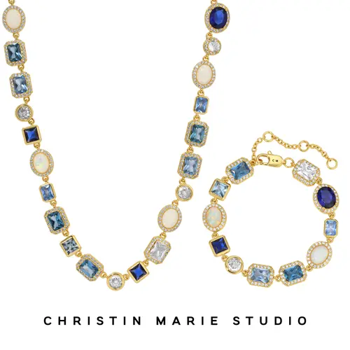 Azul (Blue) Solstice Bundle (Necklace & Bracelet)