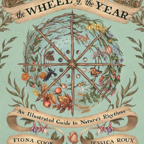 The Wheel of the Year: An Illustrated Guide to Nature's Rhythms -- Fiona Cook - Hardcover