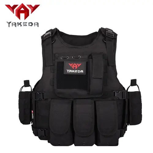 YAKEDA VT-322 Tactical Chest Rig - Durable, Reliable Tactical Vest with Side Protection, Secure Fit for Outdoor Adventures and Gaming, Men's Hiking Sports Vest