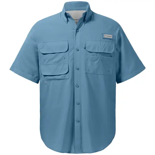 Bassdash UPF 50+ Men’s Fishing Shirt Quick Dry Button Down Short Sleeve Casual Outdoor