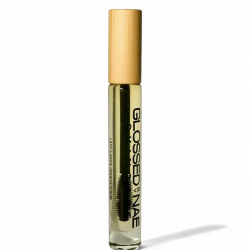 Eyelash & Eyebrow Growth Serum with Jojoba Oil Applicator Brush for Daily Use