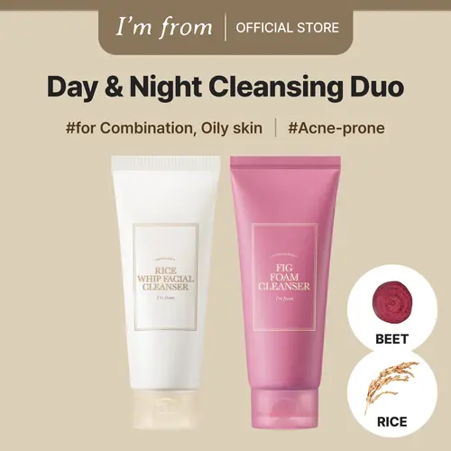 [I'm From Official Shop] Day & Night Cleansing Duo Cleanser Facial