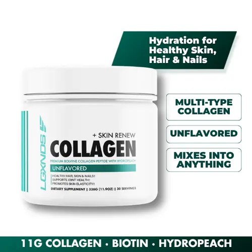 LGXNDS Collagen+ Multi-Source Collagen Peptides | Skin, Hair, Nails Formula