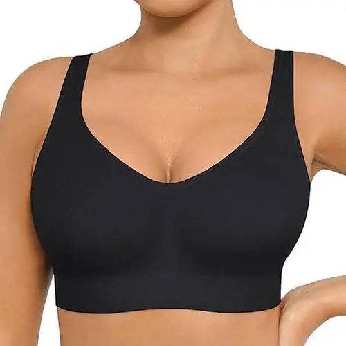 FeelinGirl #live Wireless Bras for Women Built-in Soft Cups no Underwire Bralettes flexible Straps Full Coverage Everyday Bras live stream#15