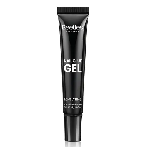 Beetles 20g 3-in-1 Gel X Nail Glue Gel - Solid Sculpting Formula, Super Strong for Acrylic Extensions & Rhinestones, UV Soak-Off, Long-Lasting (3-in-1 Use for Nail Art Needs), 20G 3 In 1 Nail Glue Gel