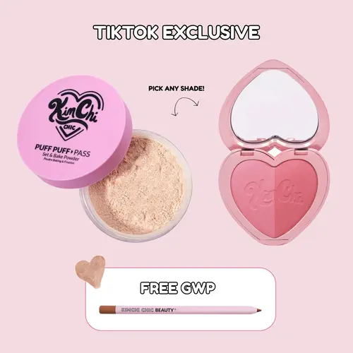 [TikTok Exclusive] Blushed & Bright Bundle - Puff Puff Pass, Thailor Blush Duo