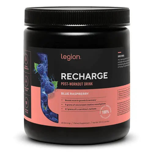 Legion Recharge Post-Workout Recovery Supplement Flavored Dietary