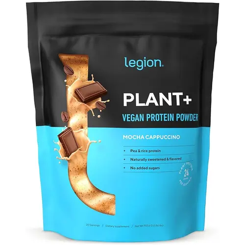 Legion Plant+ Vegan Protein Powder - 20 Servings