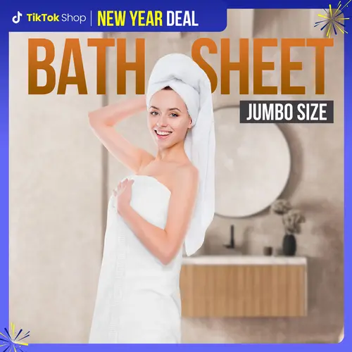 Utopia Towels 2-Piece Luxurious Jumbo Bath Sheet Set, Soft & Durable Hotel Quality Absorbent Quick-Dry Large 35x70in Bathroom Towel Accessory