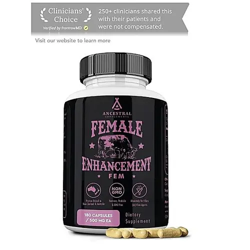 FEM: Female Enhancement Mixture  Ethically Sourced Vitamins  Daily Nourishing Supplement
