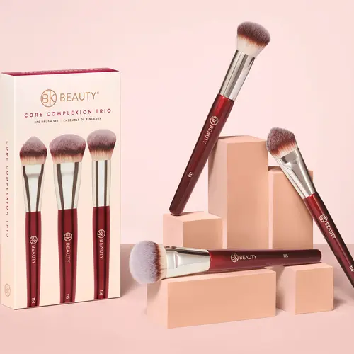BK Beauty Core Complexion Brush Trio (3PC)