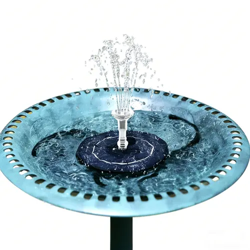 Solar Fountain Pump, Build Your Outdoor Water Feature with Multiple Nozzles for Gardens, Ponds, Fish Tanks and Aquariums DIY Decorative#Summervibes