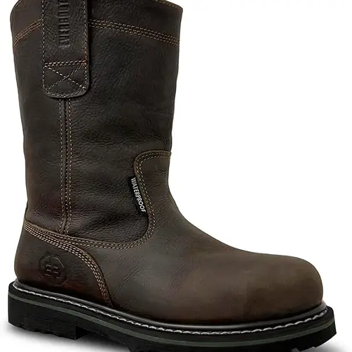 Ever Boots Wellington – Waterproof Steel Toe Work Boots for Ultimate Protection and Comfort Boy Footwear Walking Shoes Closed Walking Shoes Closed