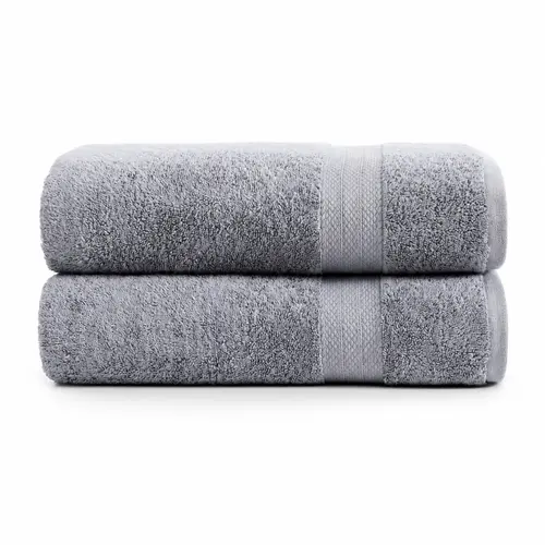 LANE LINEN 100% Cotton 4 - Piece Bath Sheet Set - Long-Staple Ring-Spun Terry Weave, OEKO-TEX Standard 100 Certified, Soft, Absorbent, Quick-Dry, Low Lint, Machine Washable - Hotel & Spa Style for Guest Bathrooms & Gifting