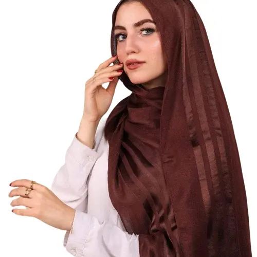 Luxury Muslim Hijab For Women Cotton Gauze Plain Shawl Head Scarf Women Hijab Wrap (200x95cm)
