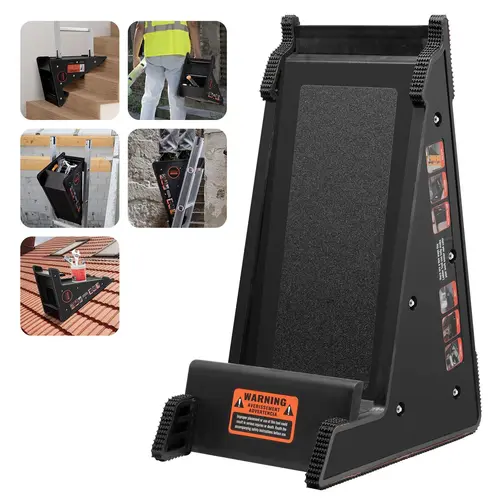 【Summerfinds】VEVOR Heavy Duty Aluminium Telescopic Ladder Leveler, 380 lbs Load Capacity, 10 in Step Width, 7.5-8 in Uprights, PP Tool with Storage, for Uneven Ground Maintenance, Home Use Telescoping Step Ladder, Ladders For Home, Step Ladders, Heavy Dut