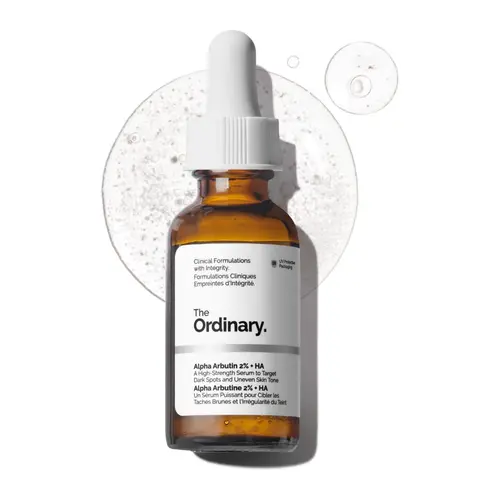 The Ordinary Alpha Arbutin 2% + Hyaluronic Acid, Brightens Skin and Targets Dark Spots