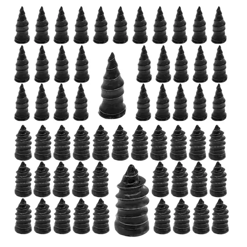 60PCS Tire Patch Repair Rubber Nails Kit with 2 Sizes, Fast Self-Service Vacuum Tire Puncture Repair Tool for Cars, Trucks, Tire Patch Repair Kit
