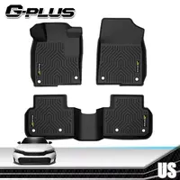 TPE Floor Mats for Honda Civic 2006-2025 Sedan&Hatchback,All Weather protecetion Rubber Liners,Waterproof and Easy to Clean G-PLUS