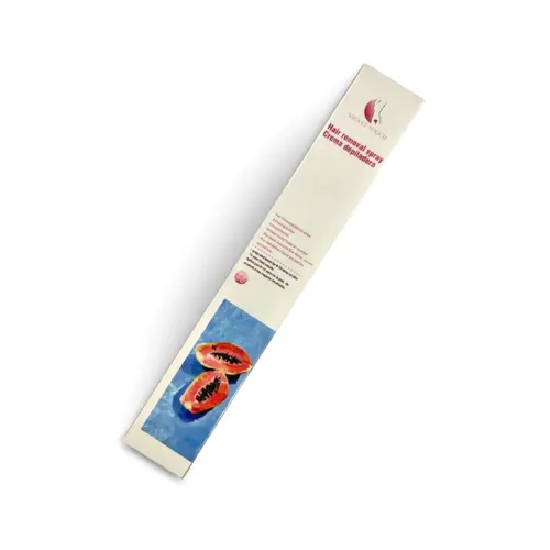 Velvet Touch Gentle Hair Removal Spray Cream - 3.5oz Wipe-Ready Papaya Scent Solution, Sensitive Skin & Bikini Line Facial Remover, Quick Smooth Finish for Body Care