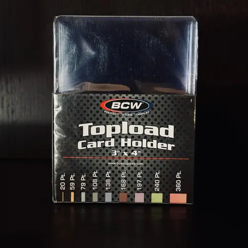 Trading Card Toploaders Protective Sleeves